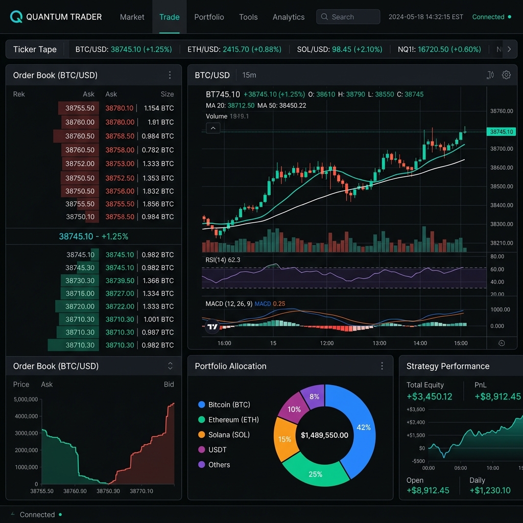 Multi-Asset Quantitative Trading Platform